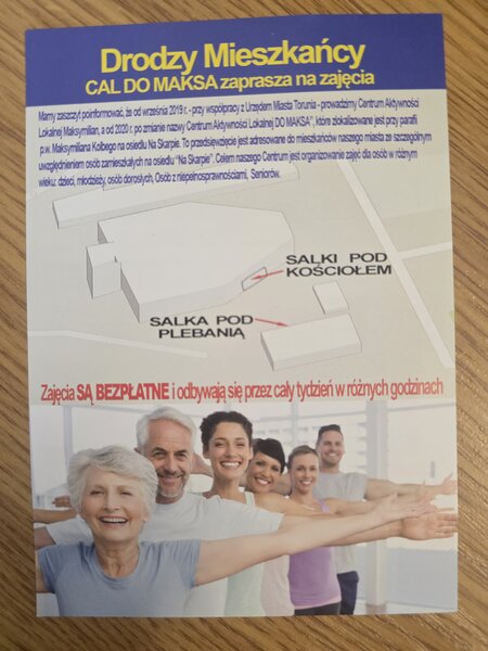 CAL Do Maksa - zajęcia są bezpłatne